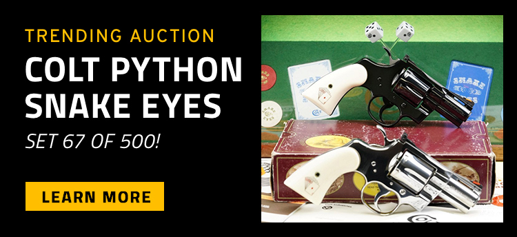 Trending Auction: Colt Python Snake Eyes - Learn More